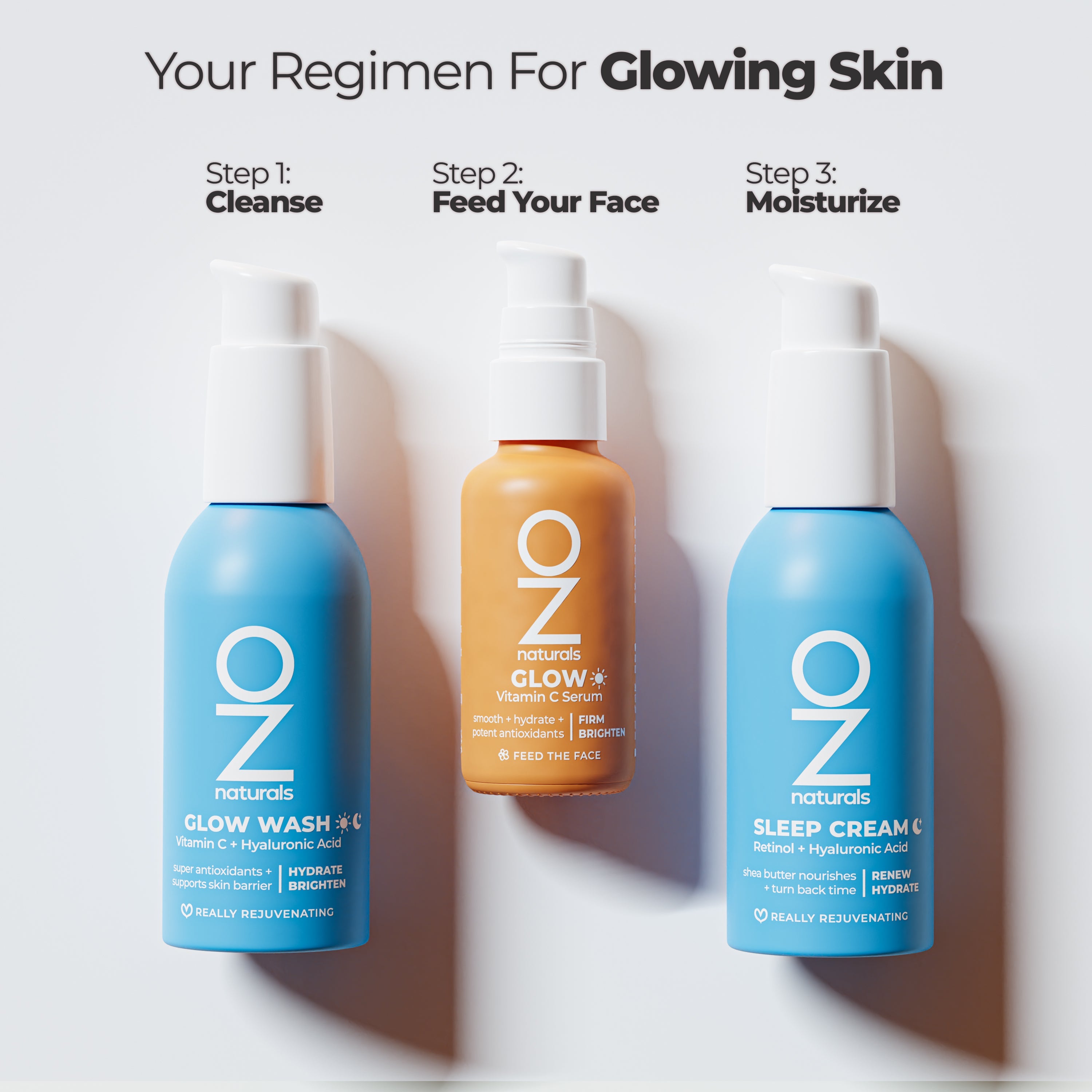 Oz Naturals - Glowing Skin Pack