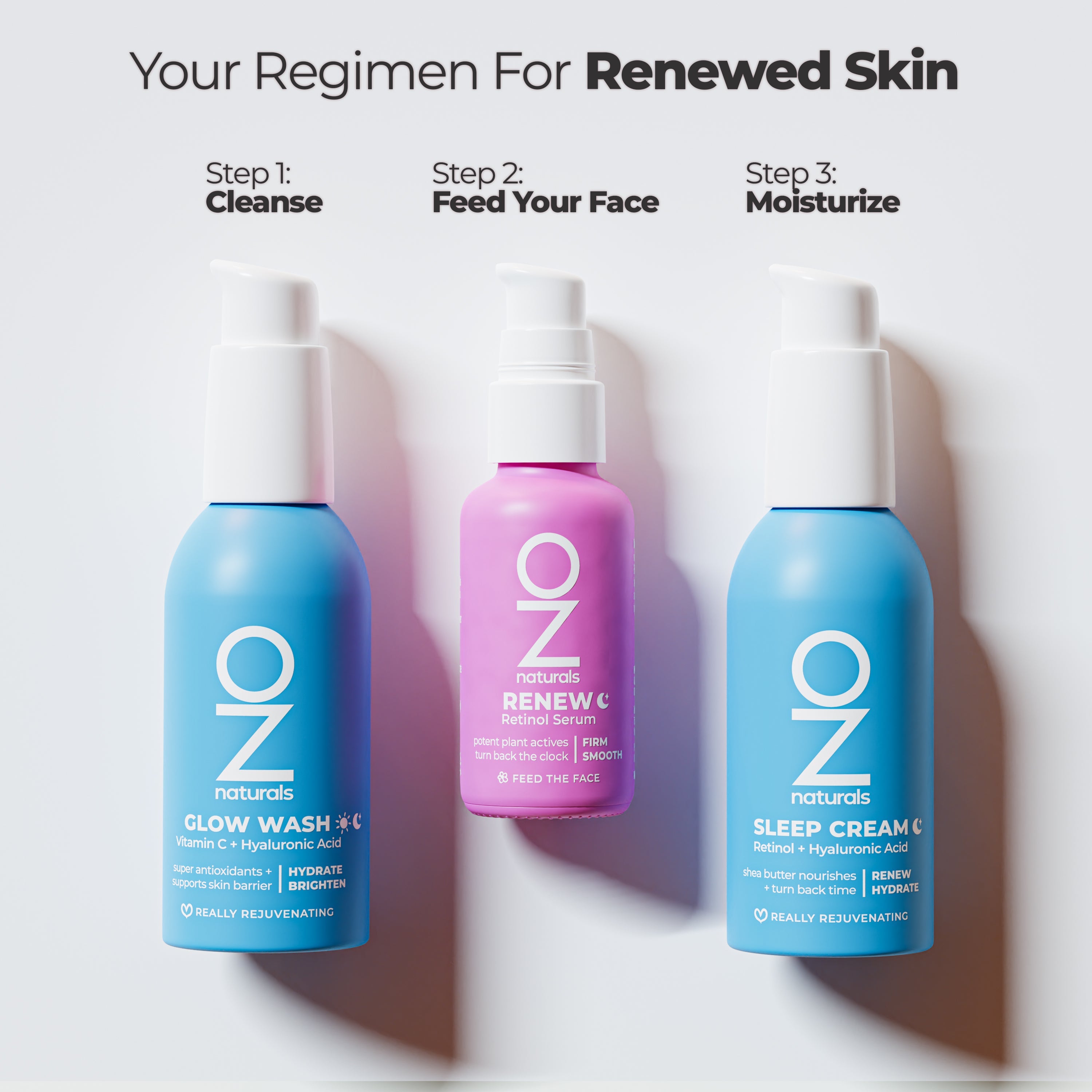 Oz Naturals - Skin Renewal Pack